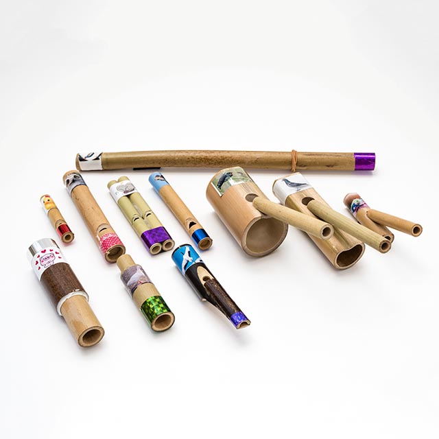 11種類の竹笛